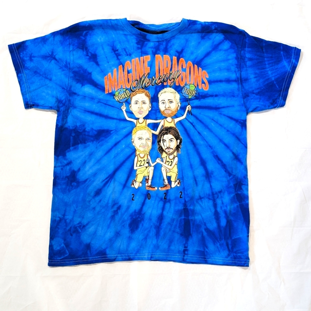 Imagine Dragons Mercury World Tour concert shirt